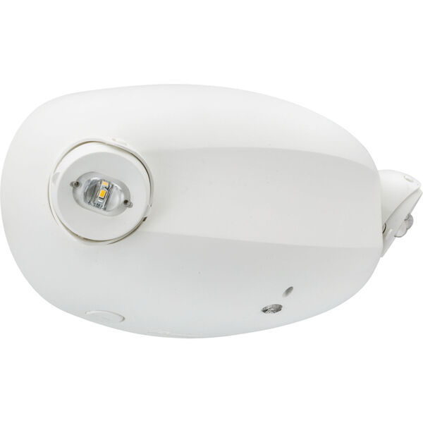 White 220 LM 50K 2-Light Self Diag Emergency LED Light, image 3